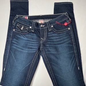 ❗️SOLD❗️True Religion Billy Crystal Jeans Women's Sz 27